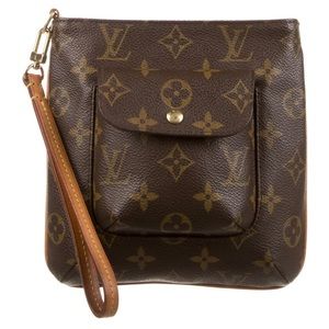 Louis Vuitton Monogram Partition Wristlet